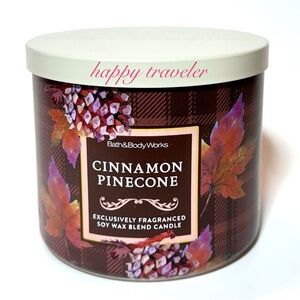 CINNAMON PINECONE 3-Wick Candle